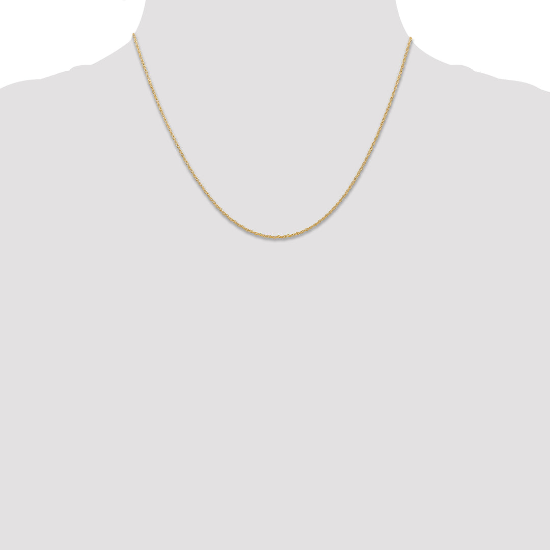 14k .7 mm Carded Cable Rope Chain