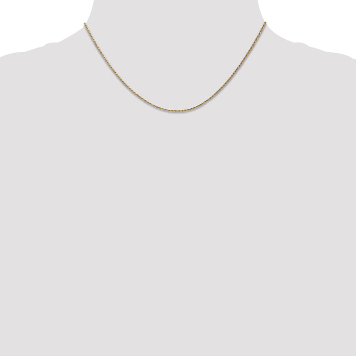 14k .95 mm Carded Cable Rope Chain