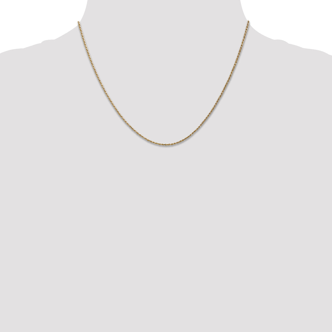 14k .95 mm Carded Cable Rope Chain