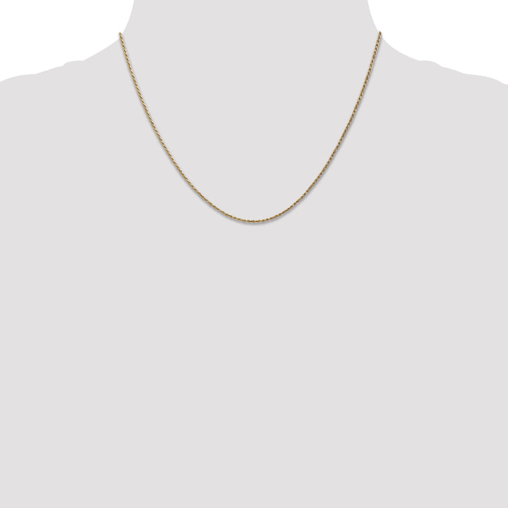 14k .95 mm Carded Cable Rope Chain