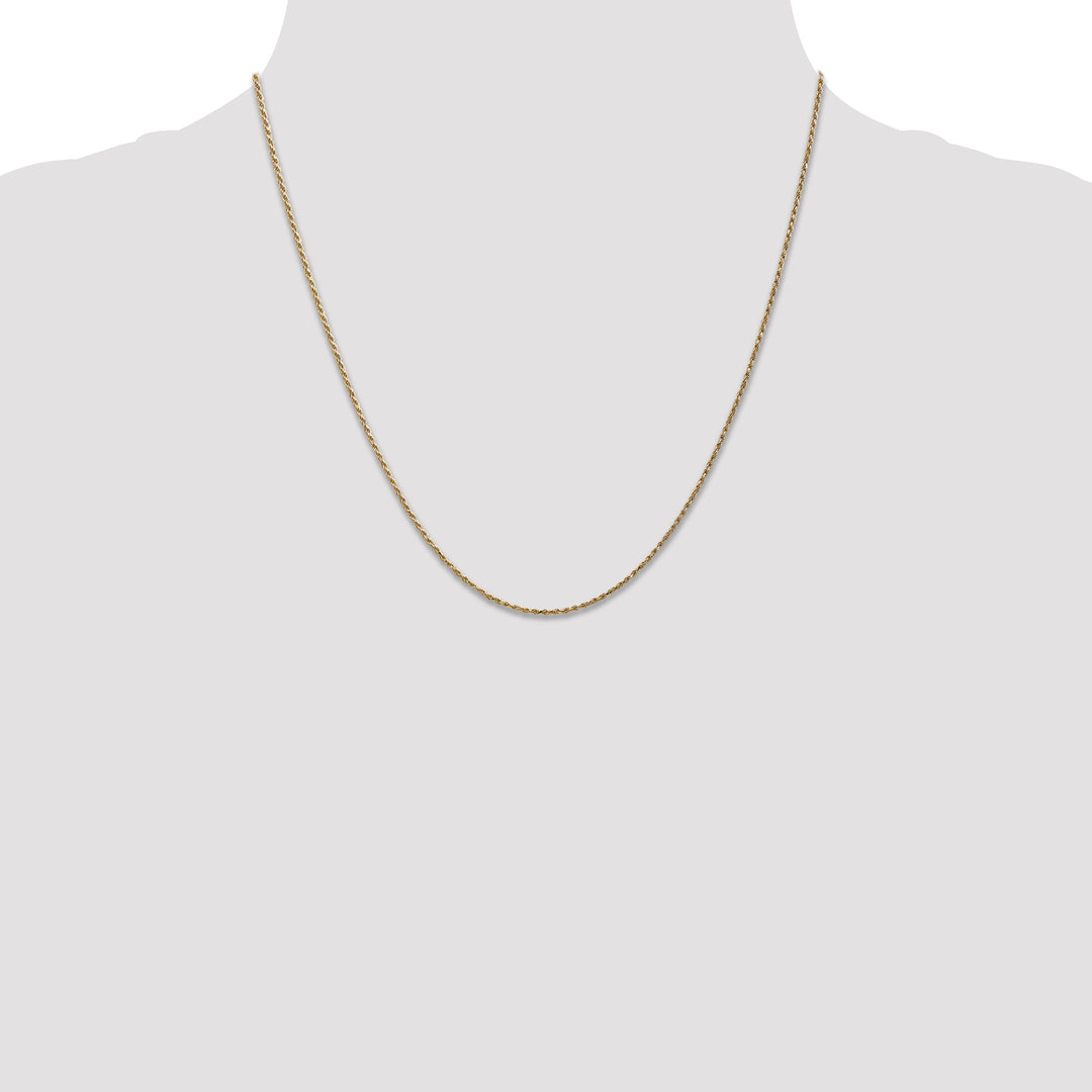 14k .95 mm Carded Cable Rope Chain