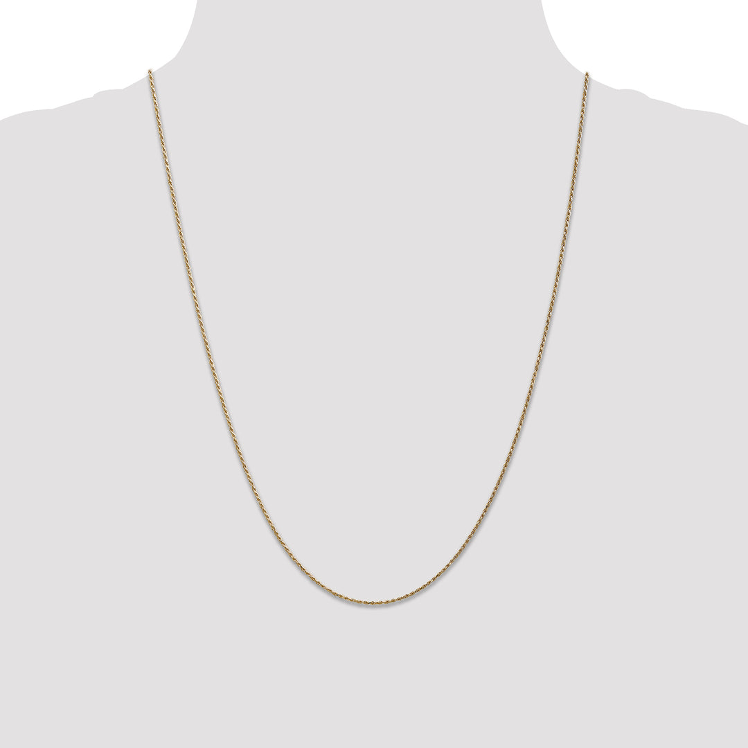 14k .95 mm Carded Cable Rope Chain