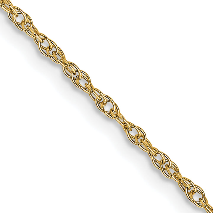 14K 1.15mmCarded Cable Rope Chain