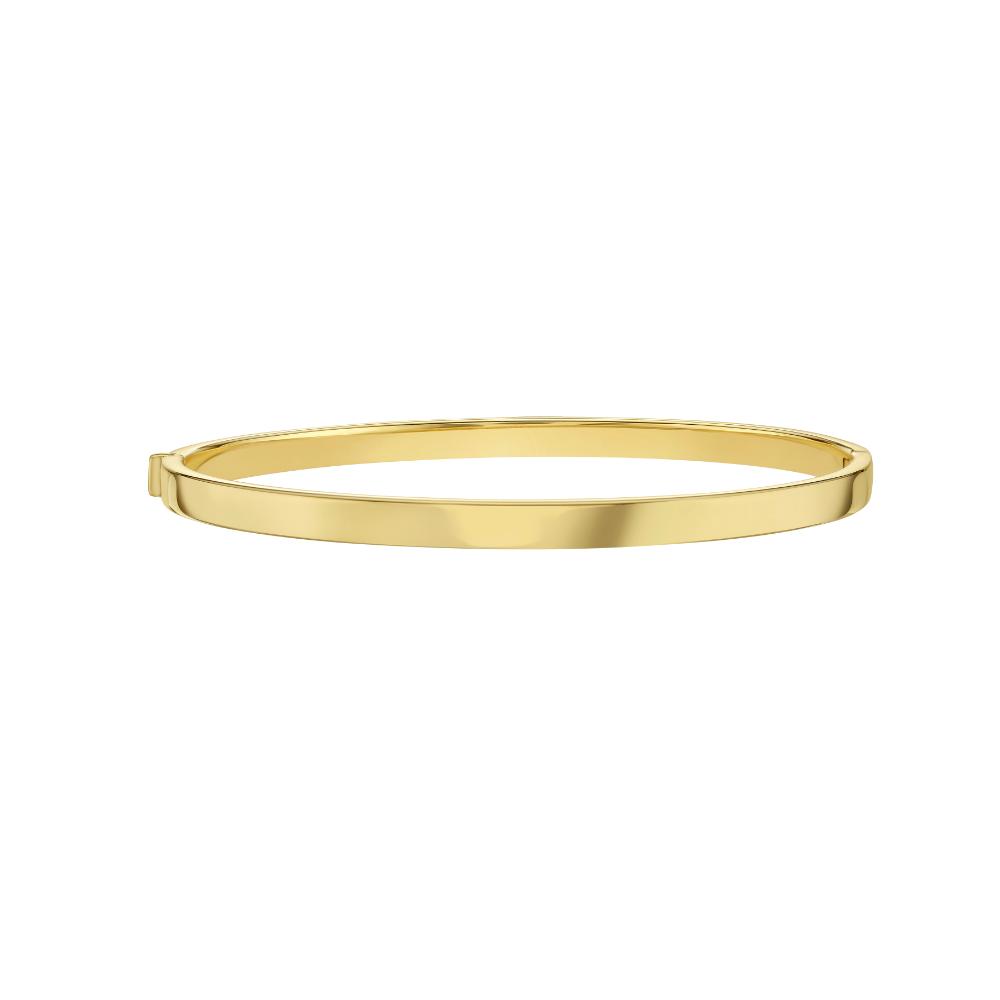 14K 4mm Classic Bangle