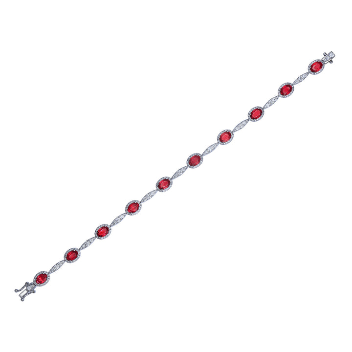 Novell Global - Ruby and Diamond Bracelet