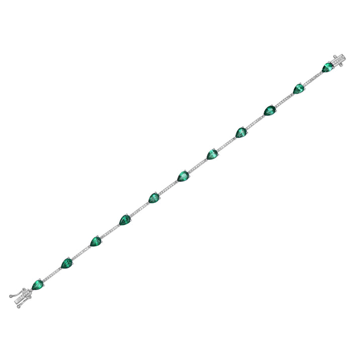 Novell Global - Emerald and Diamond Bracelet