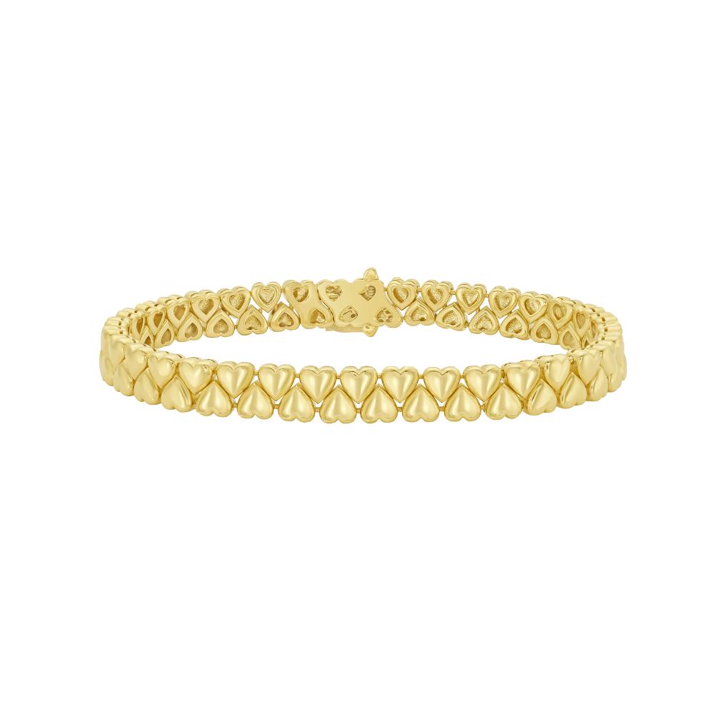14K Sweetheart Link Bracelet