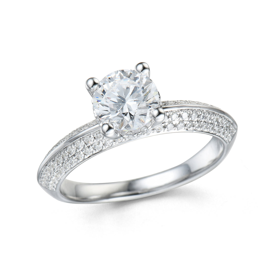Novell Global - Diamond Engagement Ring (Semi-mount, 0.50 CTW)