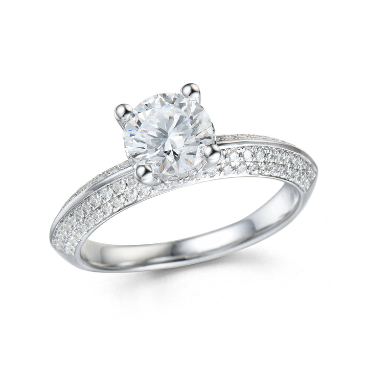 Novell Global - Diamond Engagement Ring (Semi-mount, 0.50 CTW)
