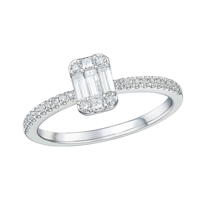 Novell Global - Diamond Engagement Ring (Semi-mount, 0.40 CTW)
