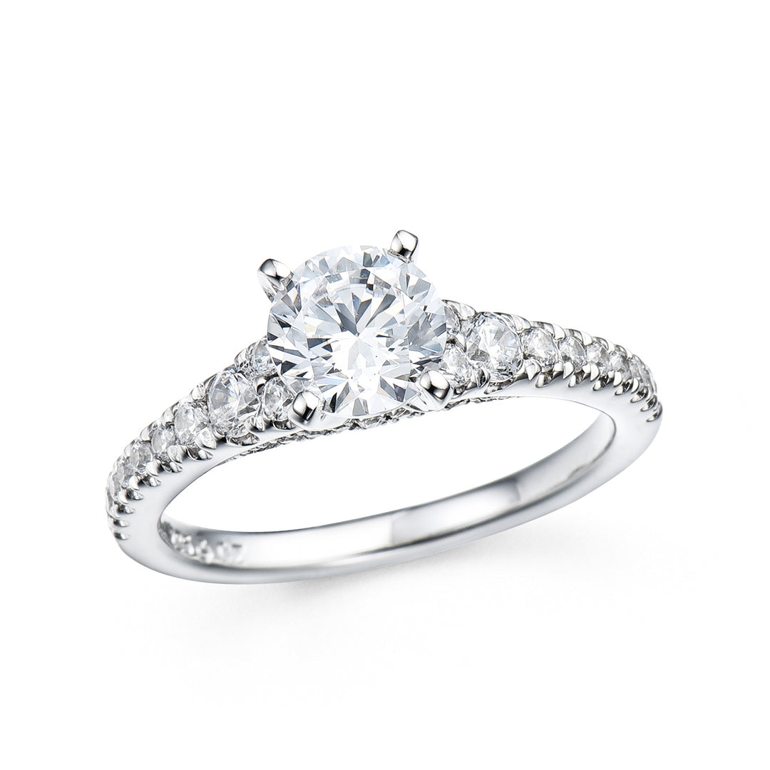 Novell Global - Diamond Ring ( SETTING ONLY, 0.50CTW)