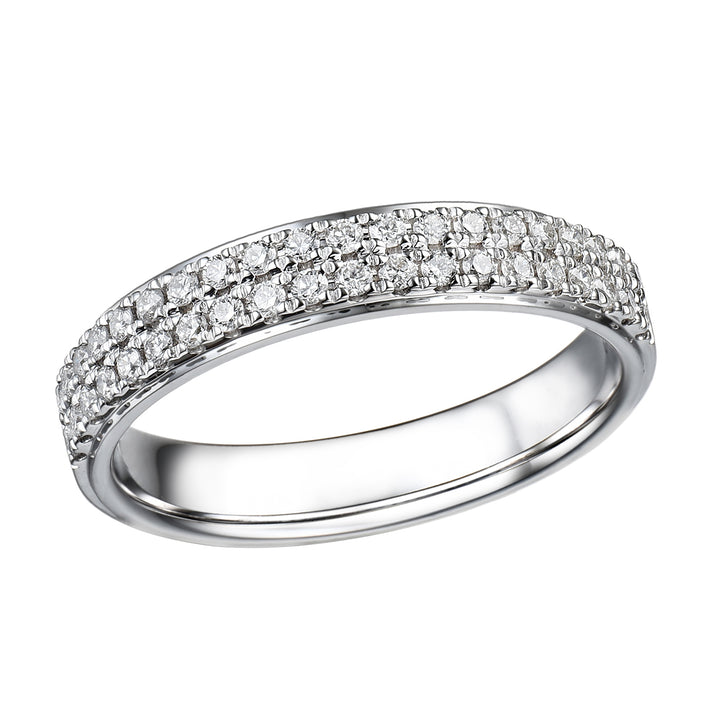 Novell Global - Double Row Diamond Ring (0.35CTW)