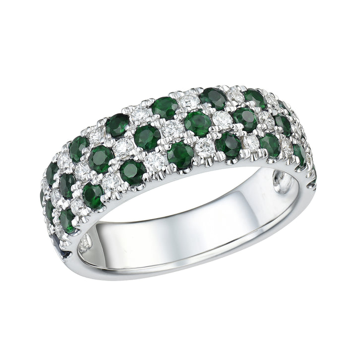 Novell Global - Emerald and Diamond Ring