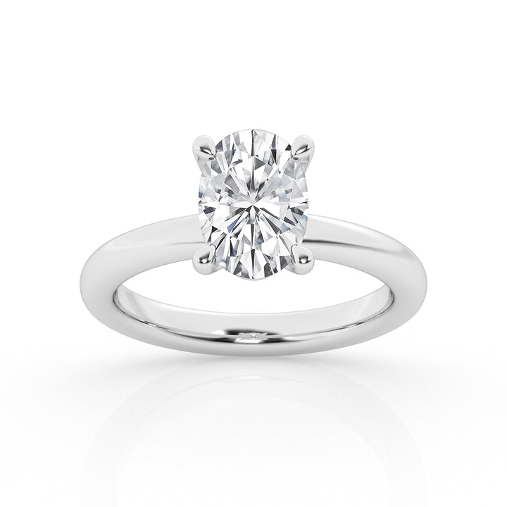Timeless 2.0 Carat Oval Lab Diamond Engagement Ring