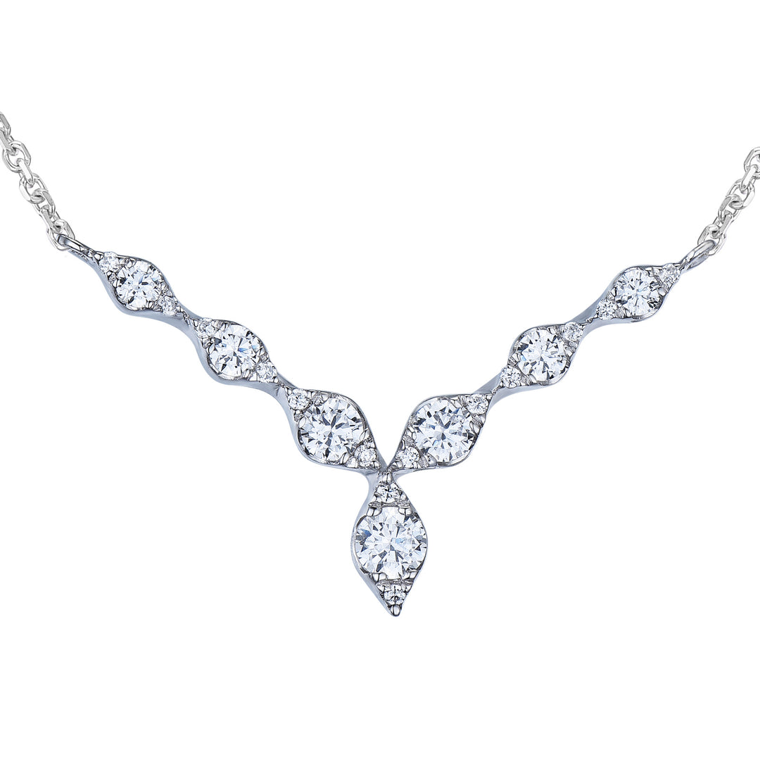 Novell Global - Diamond Necklace with Pear Shape