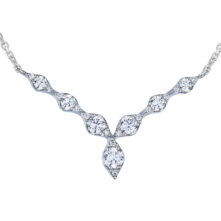 Novell Global - Diamond Necklace with Pear Shape