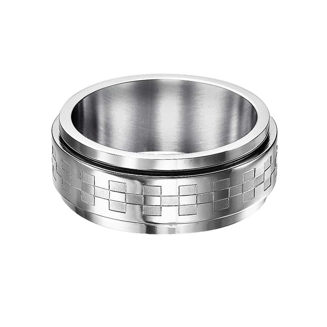 Steel White Ring
