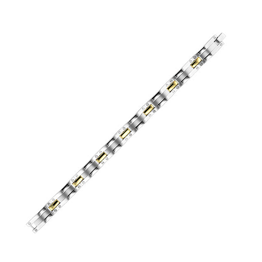 Steel White Bracelet