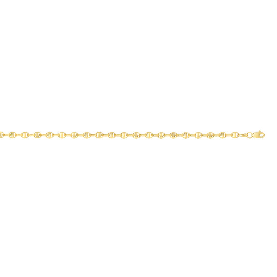 14K Gold 4.1mm Lite Anchor Chain