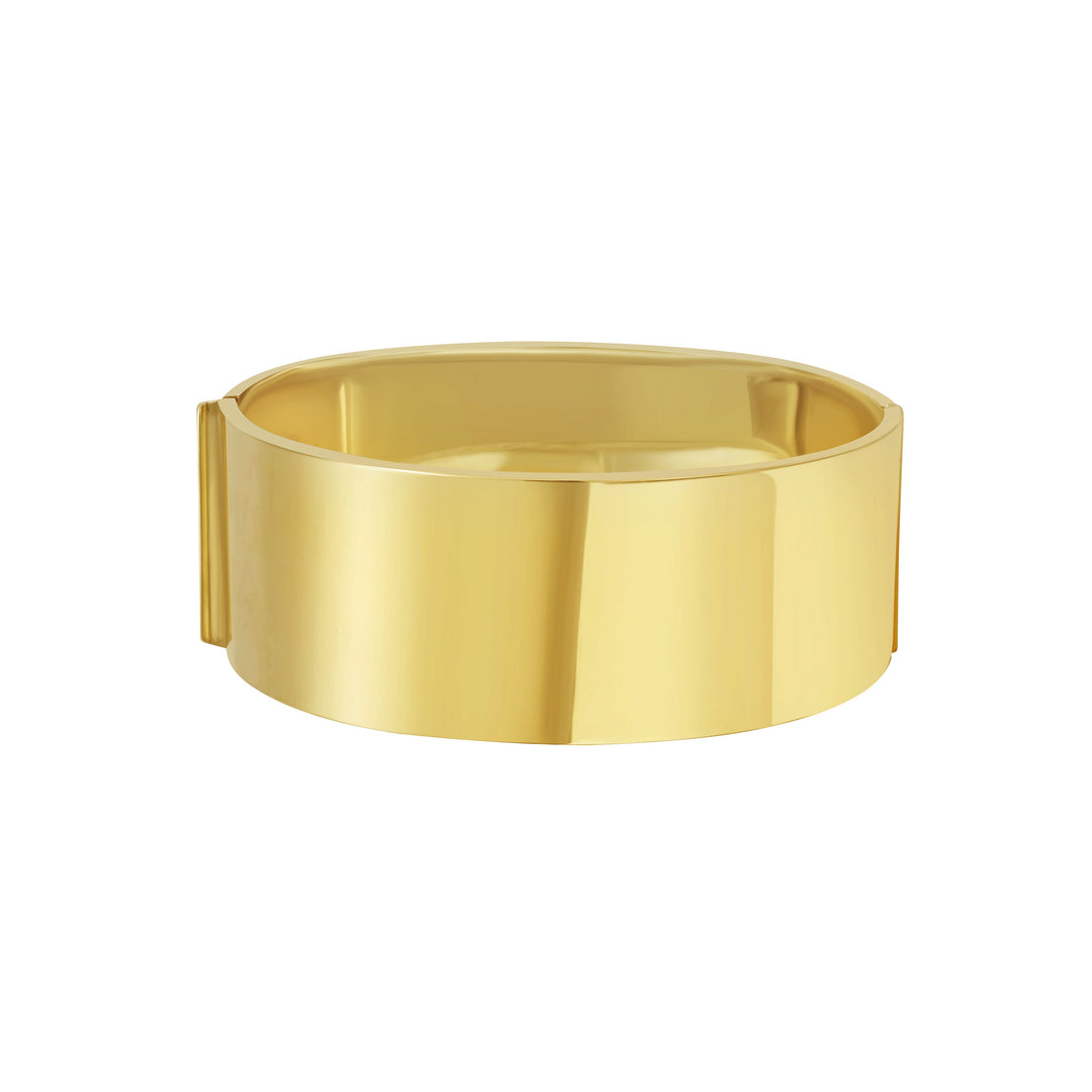 14K Gold Classic Designer Bold Width Bracelet