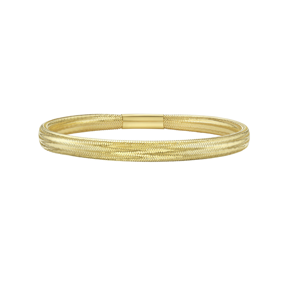 14K Medium Stretch Mesh Bracelet