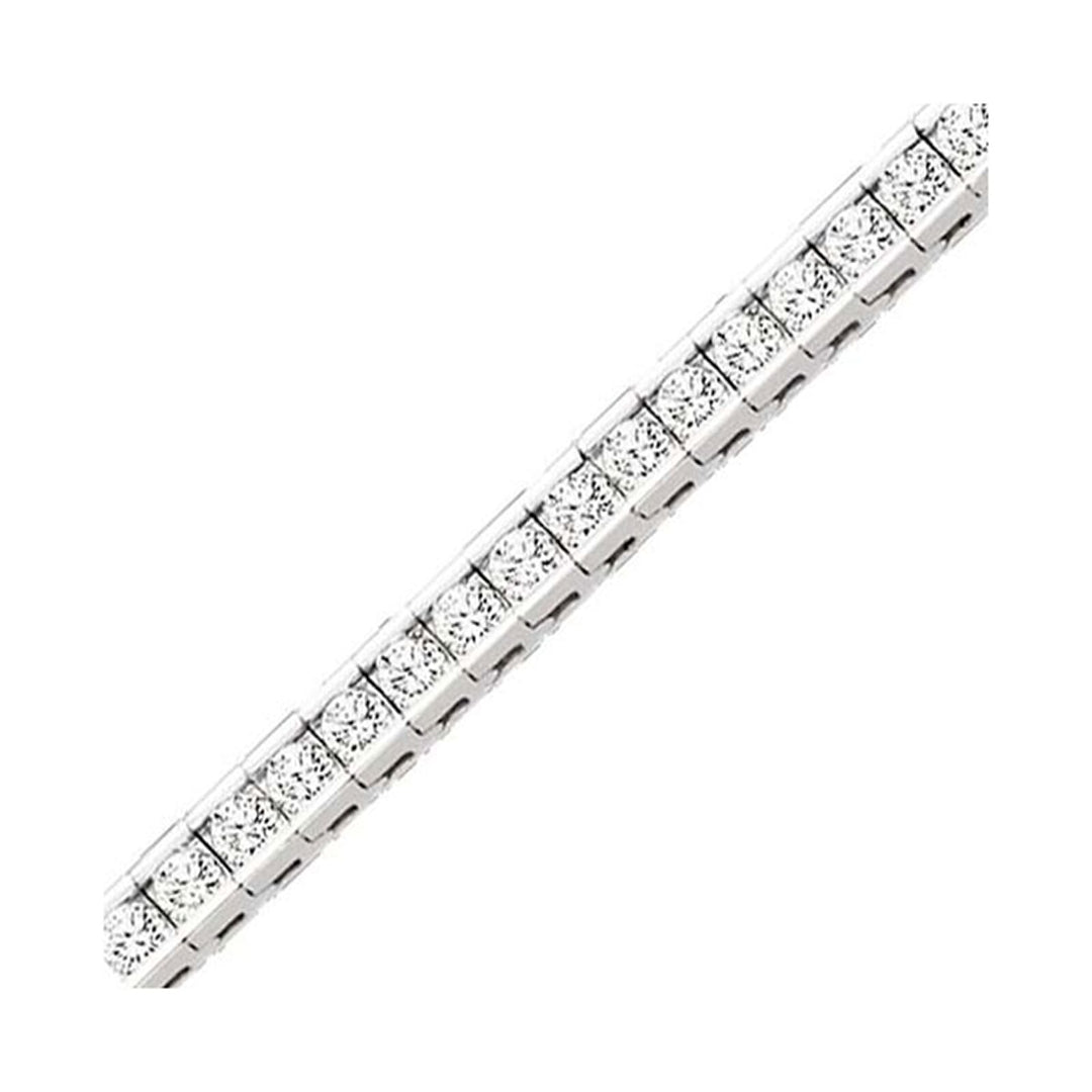 14Kt White Gold Diamond 2Ctw Bracelet