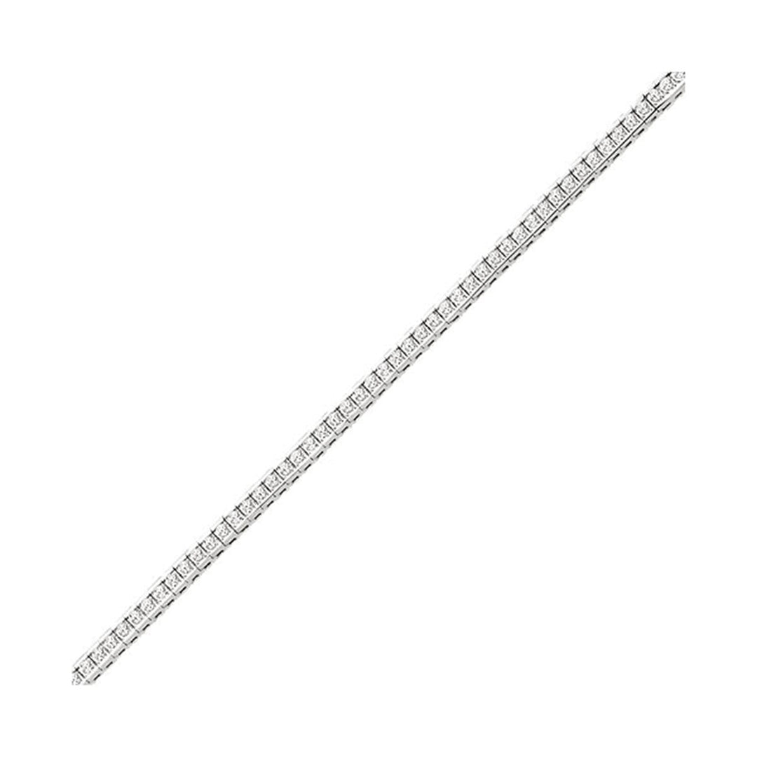 14Kt White Gold Diamond 5Ctw Bracelet