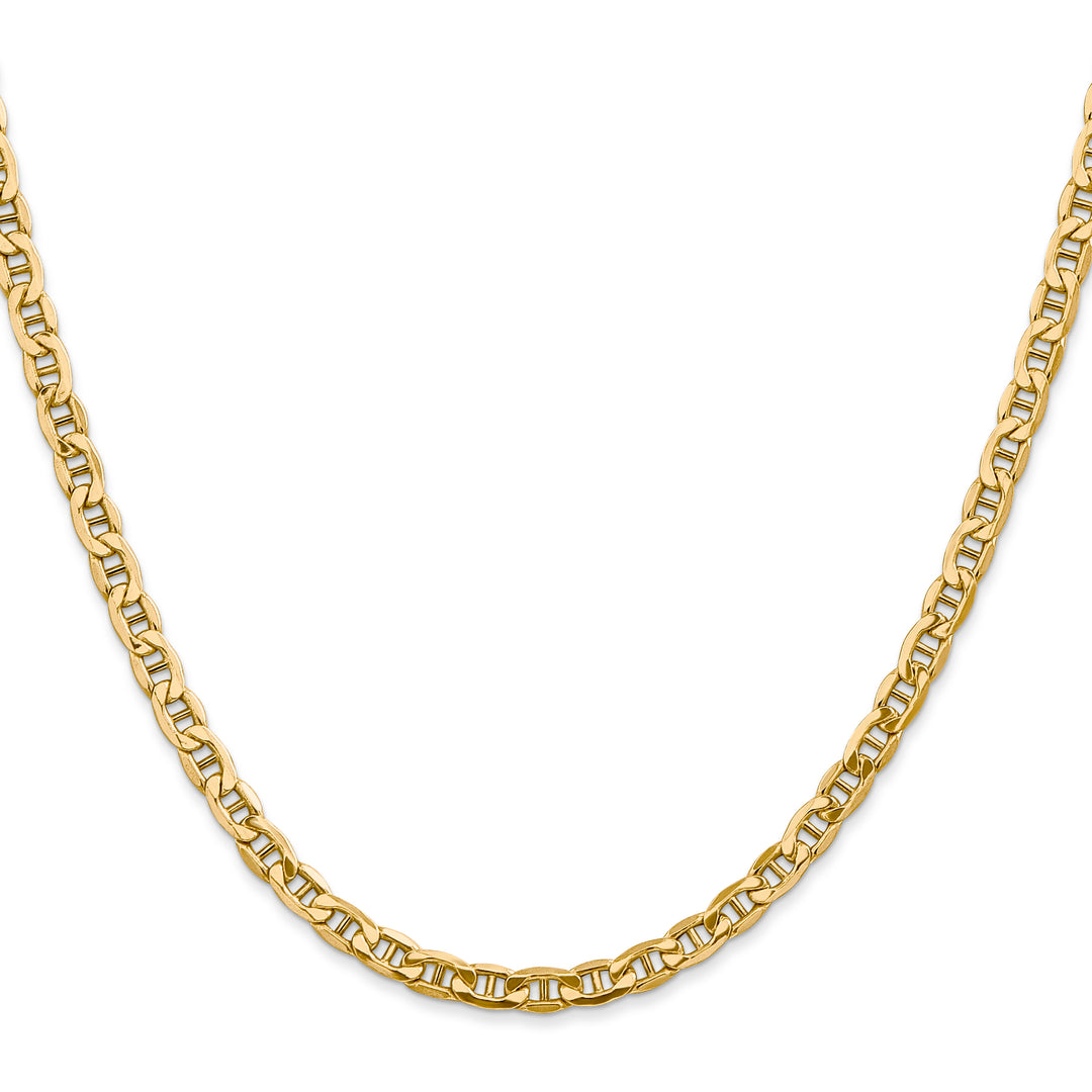 14k 4mm Semi-Solid Anchor Chain