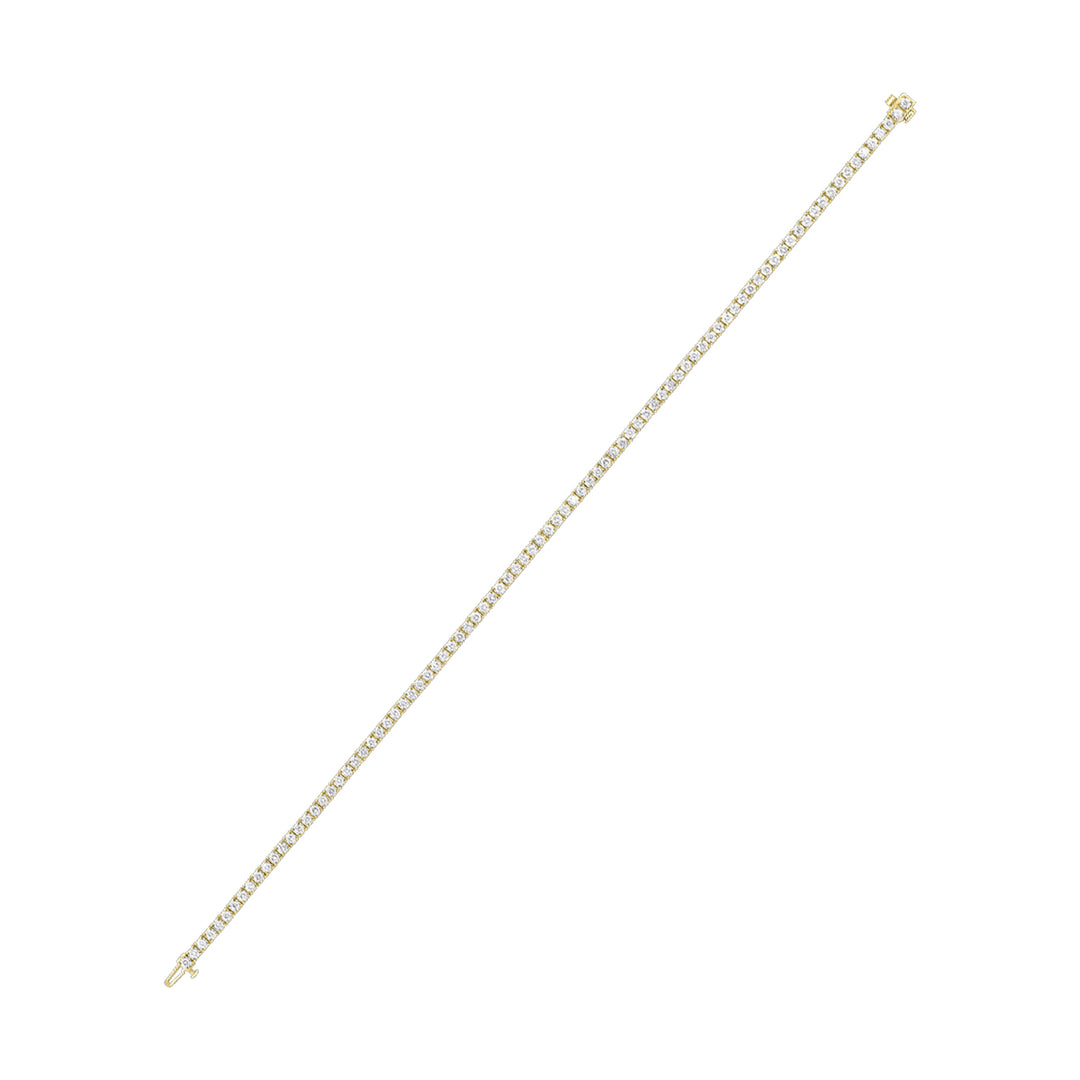 14Kt Yellow Gold Diamond 1Ctw Bracelet