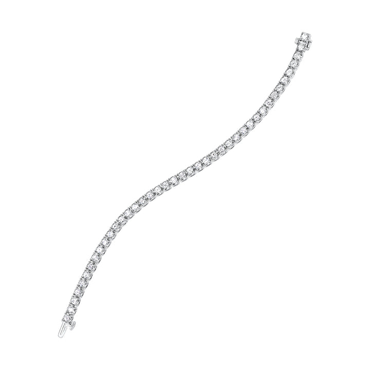 14Kt White Gold Diamond 1Ctw Bracelet