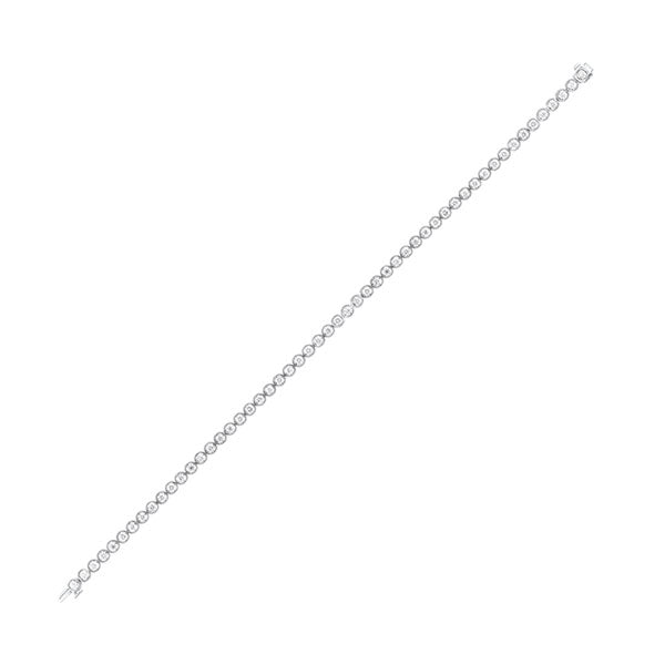 14Kt White Gold Diamond 1Ctw Bracelet