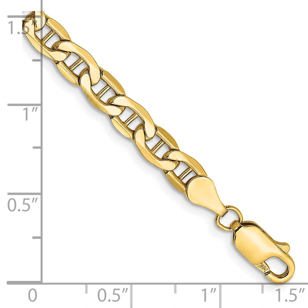 14k 4.75mm Semi-Solid Anchor Chain