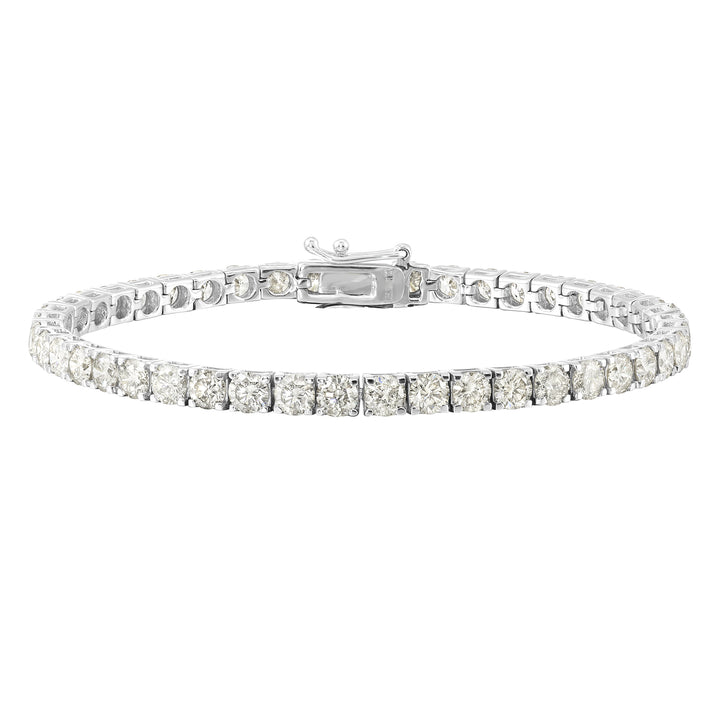 14Kt White Gold Diamond 10Ctw Bracelet