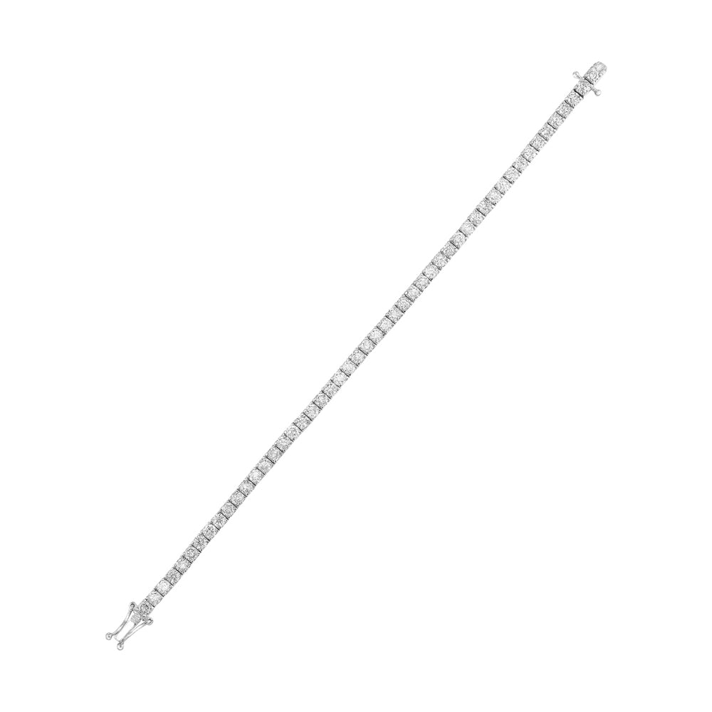 14Kt White Gold Diamond 7Ctw Bracelet