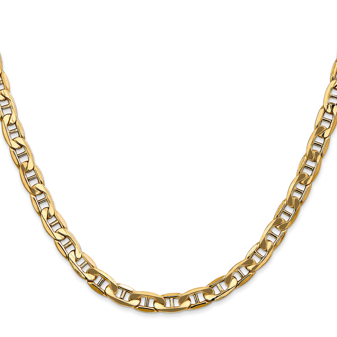 14k 5.5mm Semi-Solid Anchor Chain