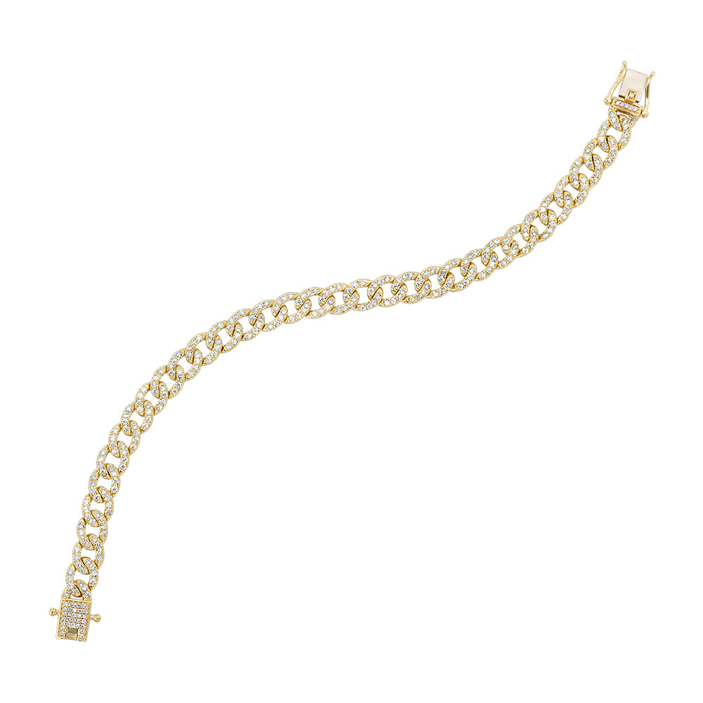 14KY diamond tennis bracelet,  2 1/2CTW-luxurious yellow gold brilliance,  flexible wear,  and consistently high-margin sales.