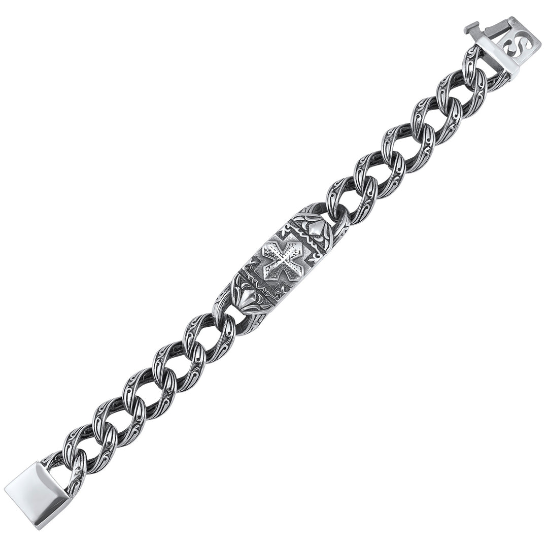 Steel White Bracelet