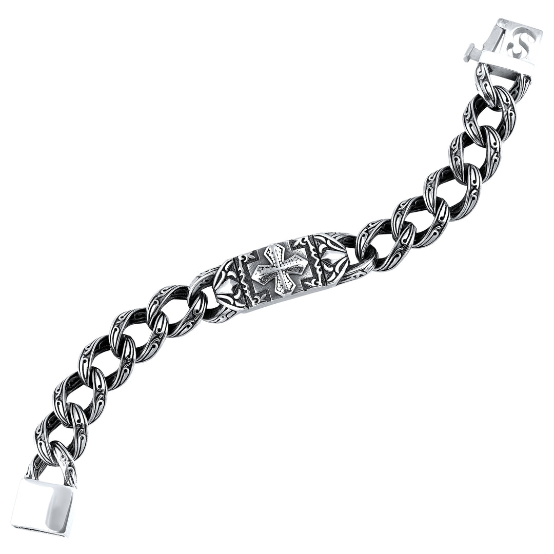 Steel White Bracelet