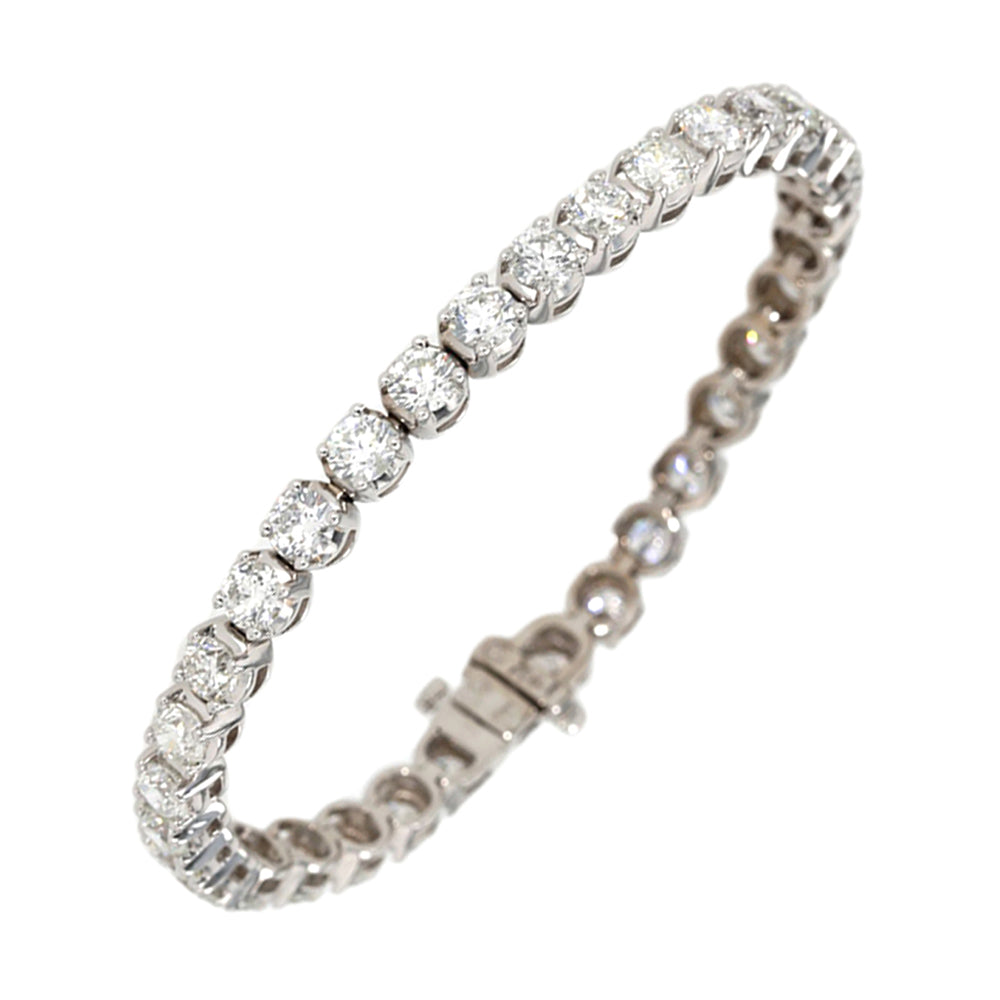 14Kt White Gold Diamond 10 1/3Ctw Bracelet