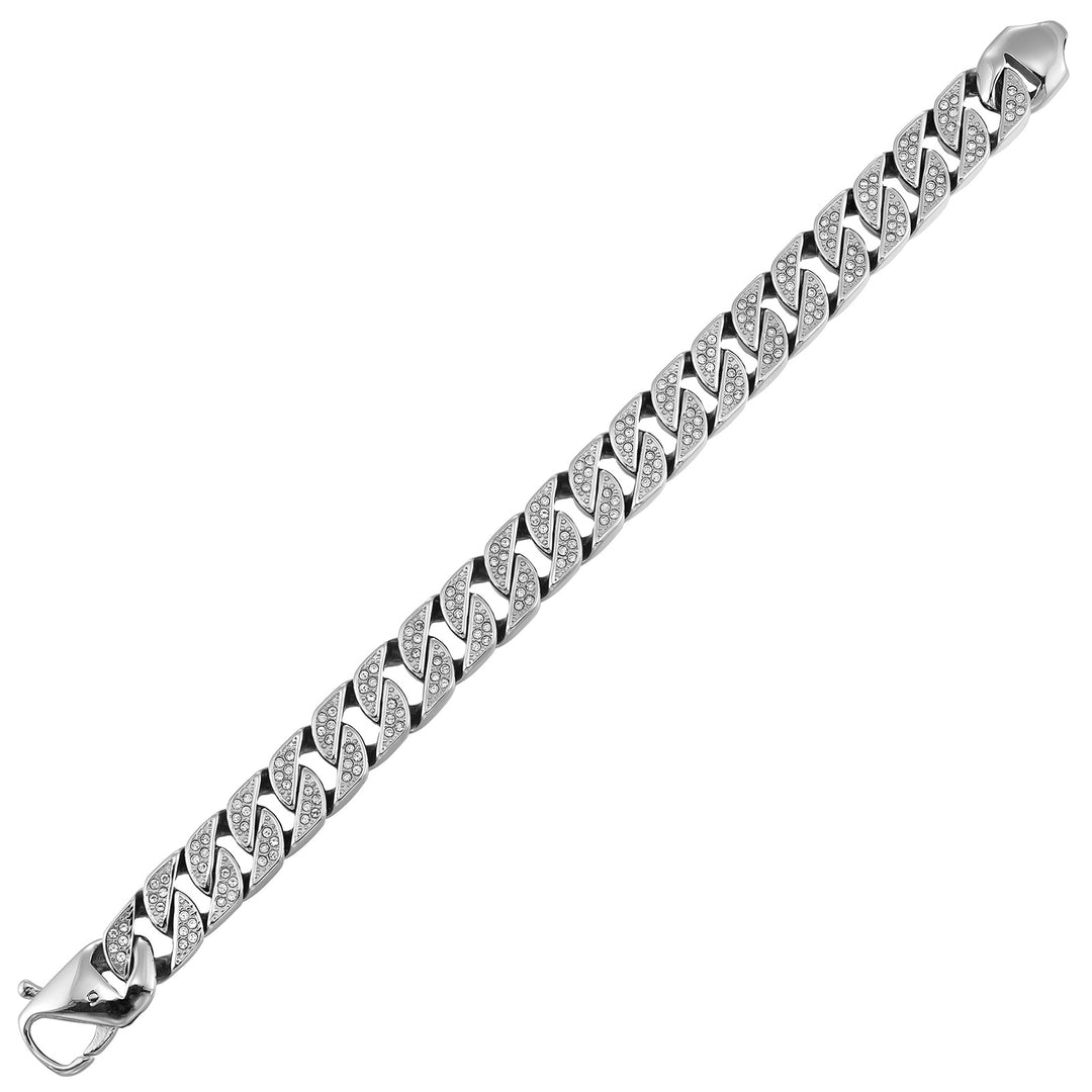 Steel White Bracelet
