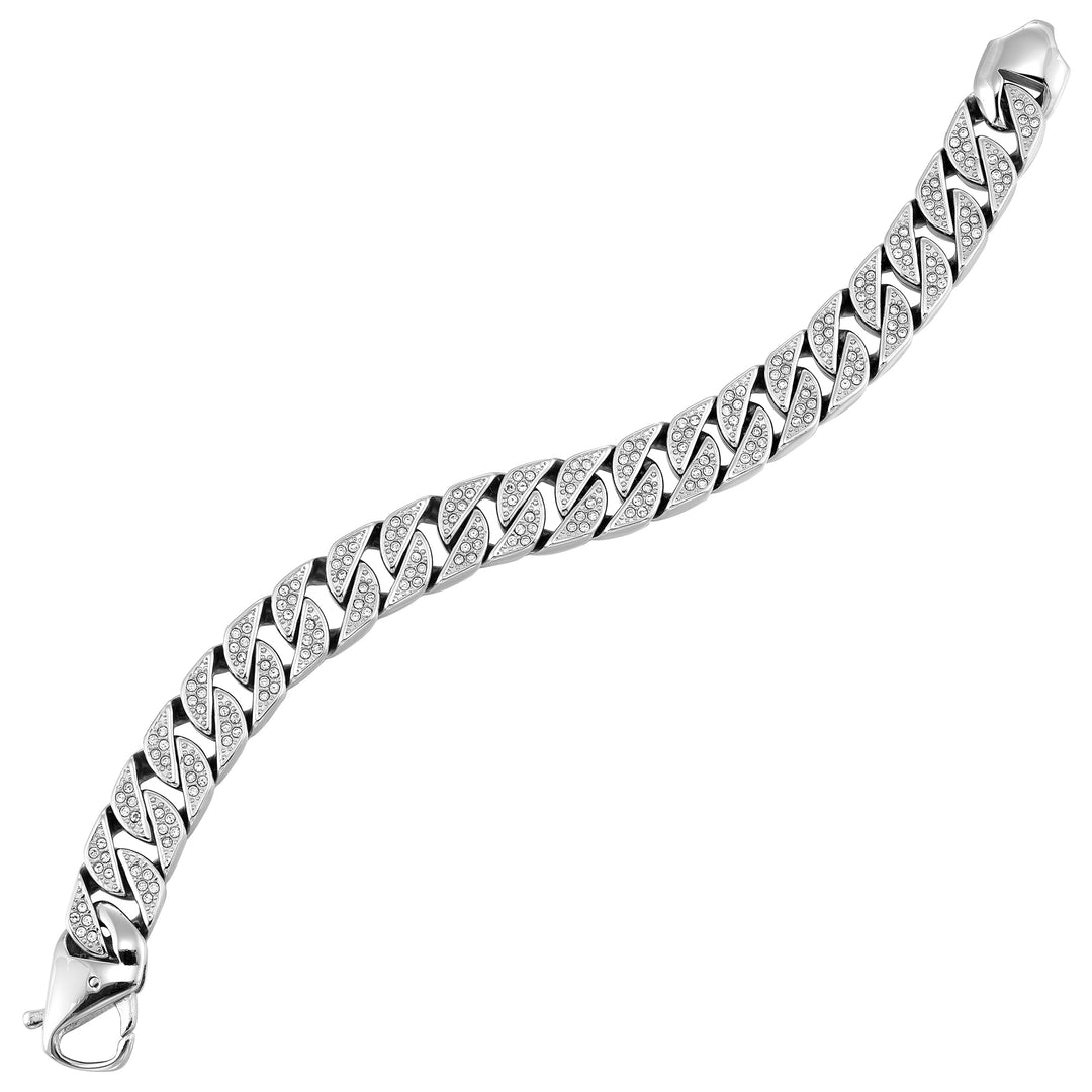 Steel White Bracelet