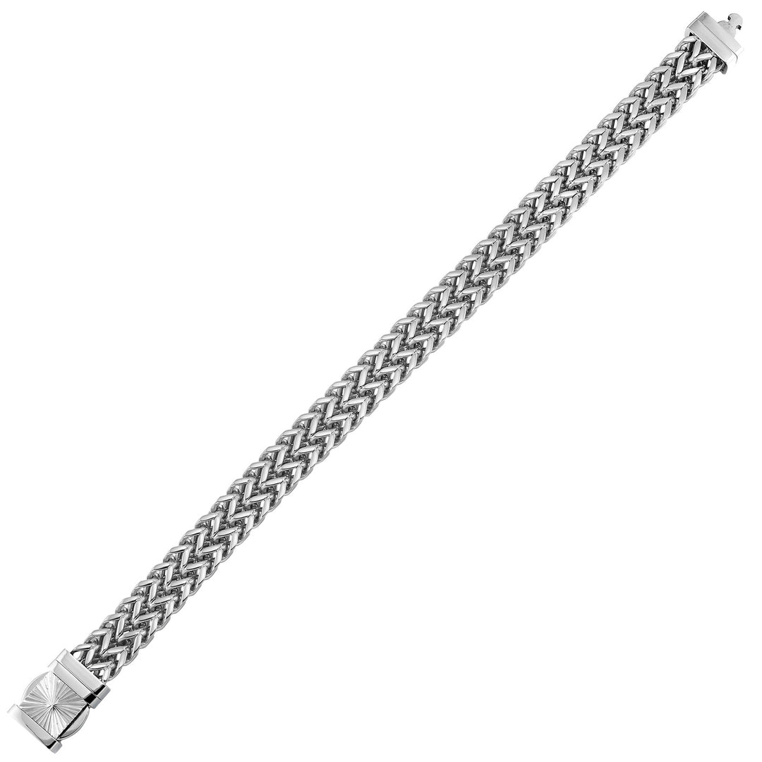 Steel White Bracelet