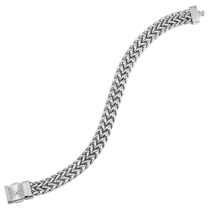 Steel White Bracelet