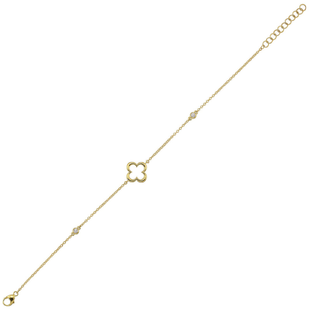 10Kt Yellow Gold Diamond 1/2Ctw Bracelet