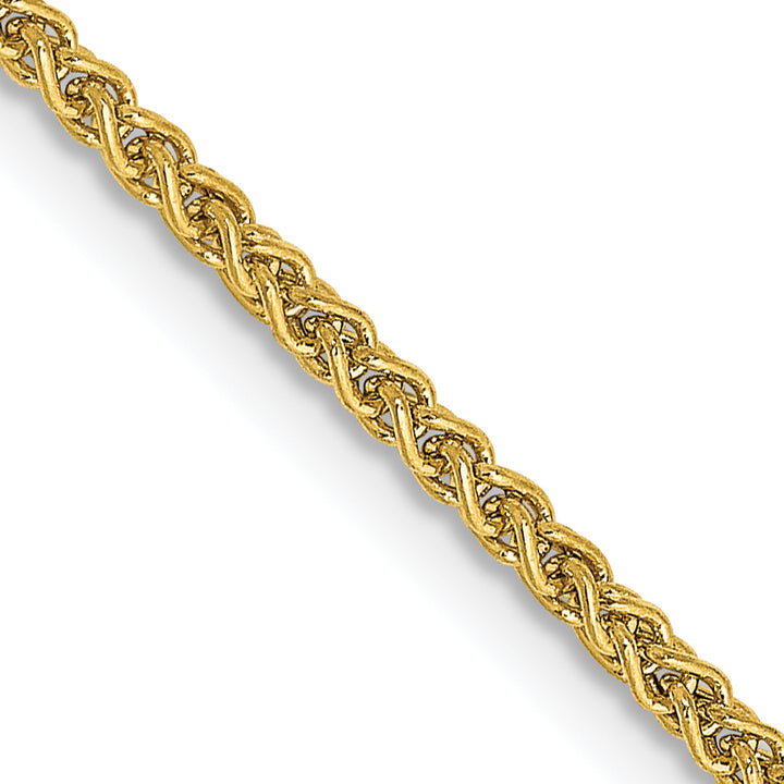 14k 1.55mm Semi-Solid Wheat Chain
