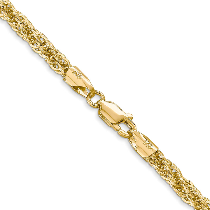 14k 3.3mm D/C Semi-Solid Chain