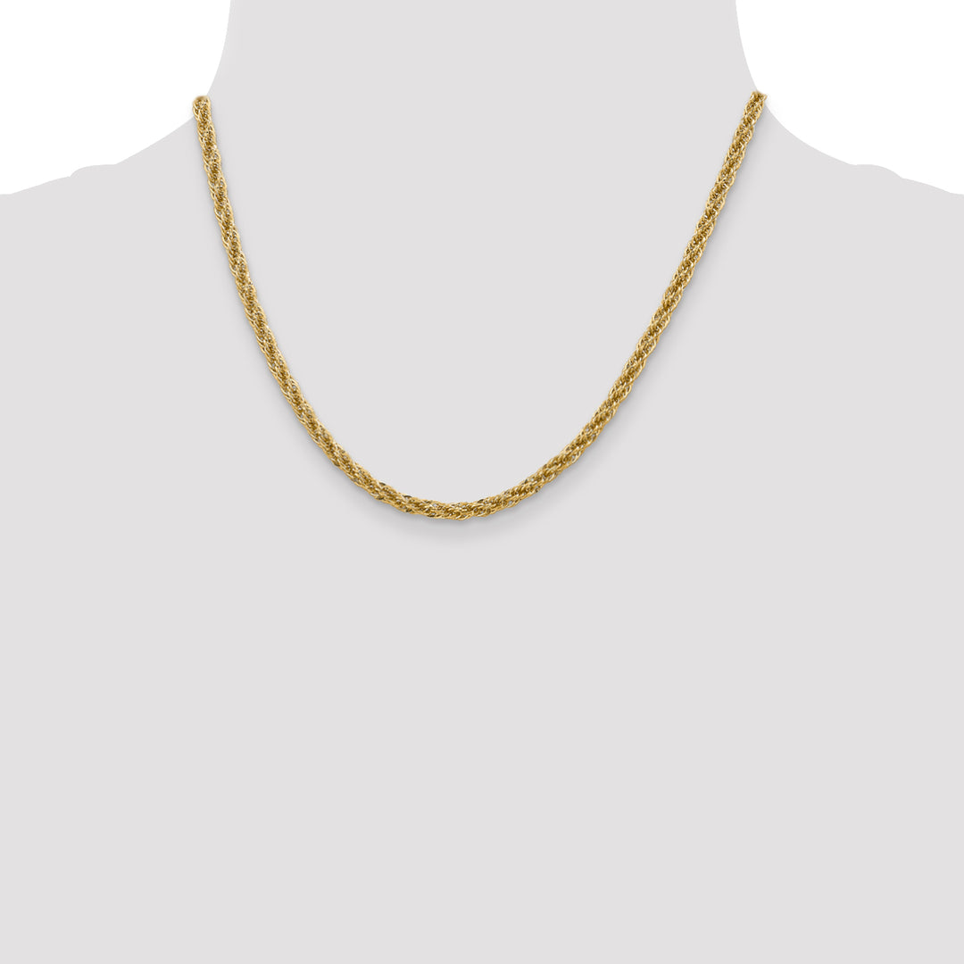 14k 3.3mm D/C Semi-Solid Chain