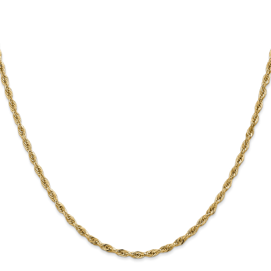 14ky 2.8mm Semi-Solid Rope Chain