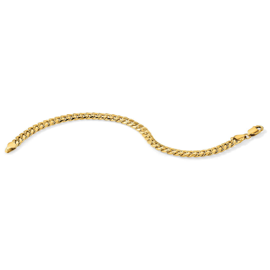 14k 6mm Semi-Solid Miami Cuban Chain
