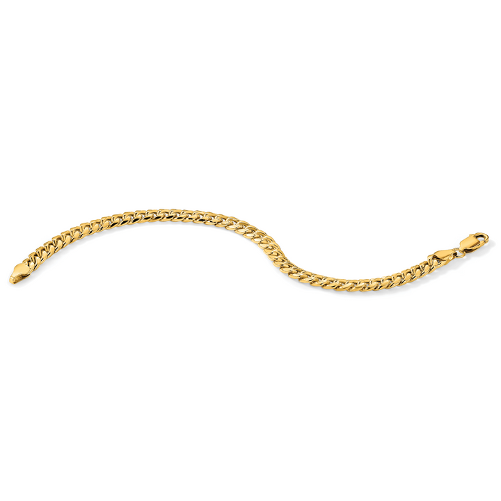 14k 6mm Semi-Solid Miami Cuban Chain